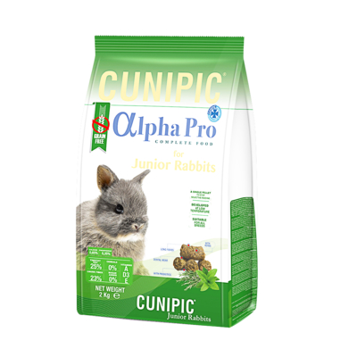 【西班牙CUNIPIC】頂級專業照護系列-無穀幼兔飼料1.75KG