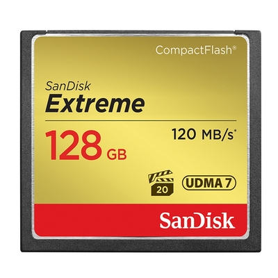 SanDisk Extreme CF 128GB 記憶卡 120MB 公司貨