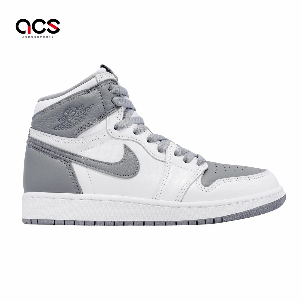 Nike Air Jordan 1 Retro High OG GS 大童女鞋灰白經典Stealth 575441