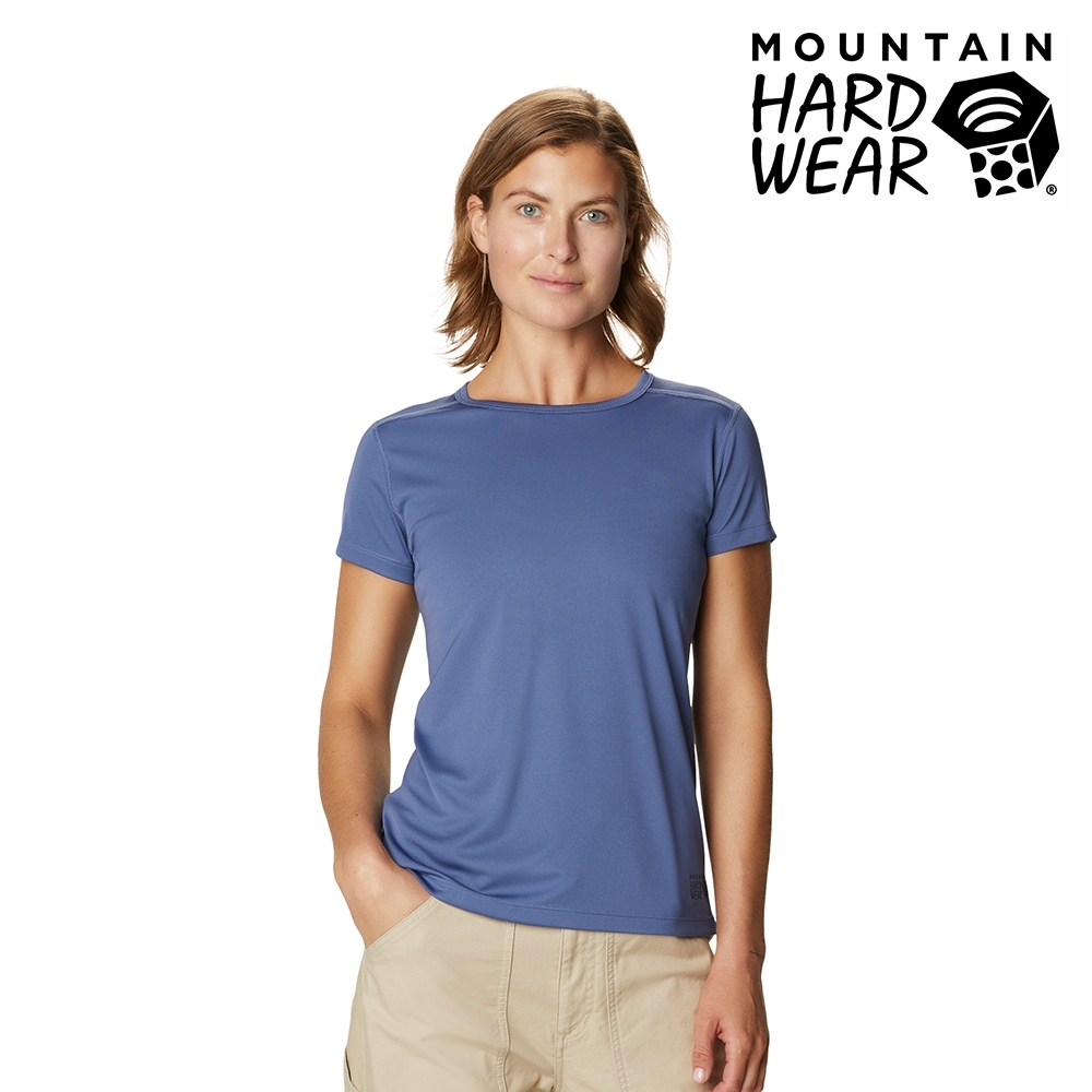 【美國 Mountain Hardwear】Wicked Tech  Short Sleeve T 防曬快乾短袖排汗衣 女款 北境藍 #1924961