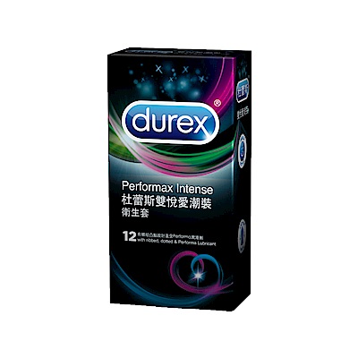 Durex 杜蕾斯-雙悅愛潮裝保險套(12入)