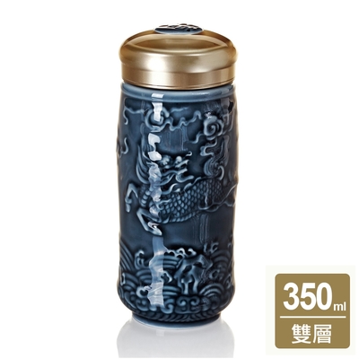 乾唐軒活瓷 麒麟隨身杯 / 雙層350ml