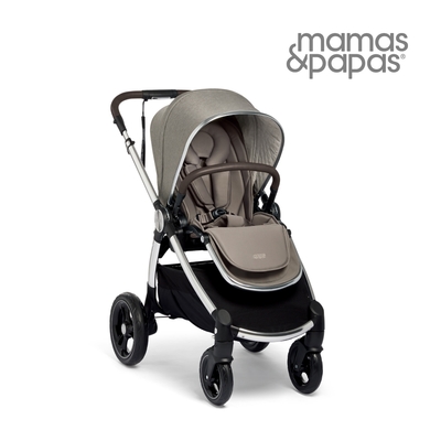 Mamas & Papas Ocarro 雙向 高景觀 避震輪 可平躺 新生兒 嬰兒手推車 0m+(坯布灰)