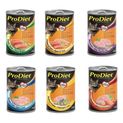 (24罐組)ProDiet 潮選鮮食《貓餐罐》多種口味 400g/