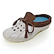 美國加州 PONIC&Co. CODY 防水輕量 洞洞半包式拖鞋 雨鞋 灰白色 防水鞋 休閒鞋 懶人鞋 真皮流蘇 環保膠鞋 product thumbnail 1