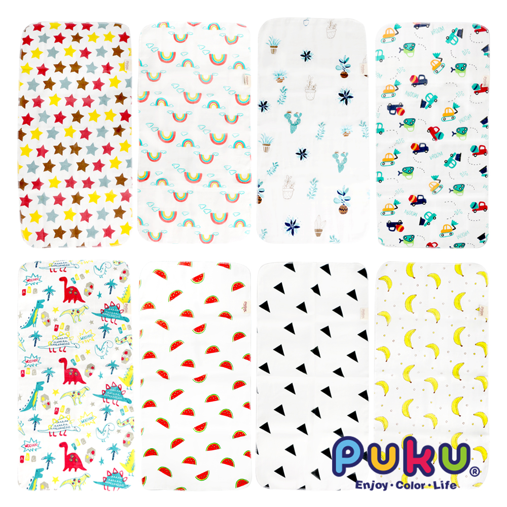 【PUKU】超輕柔棉紗澡巾2入-30x60cm