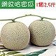 愛蜜果 台灣網紋哈密瓜1入禮盒 約2.5斤/盒 (阿露斯/日本品種) product thumbnail 1