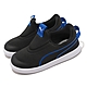 Puma 休閒鞋 Courtflex V2 Slip On INF 童鞋 中童 黑 藍 套入式 基本款 休閒 37485905 product thumbnail 1