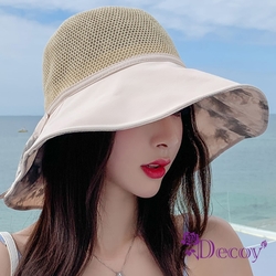 Decoy 浪漫渲染 編織漁夫防曬遮陽帽 2色可選