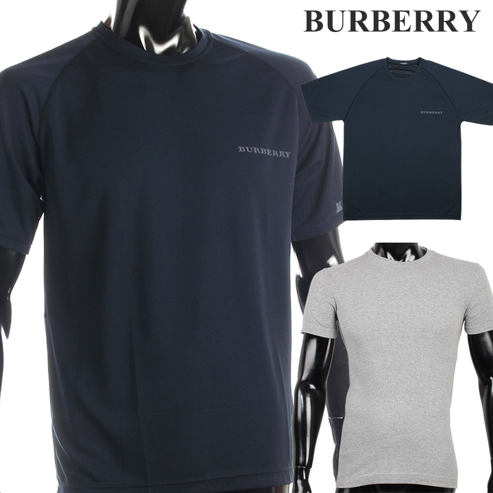 BURBERRY 經典LOGO透氣舒適短袖上衣(任選)