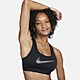 NIKE 運動內衣 女款 中度支撐 AS W NK DF SWSH PDED HBR BRA 黑 FB4125-010 product thumbnail 1