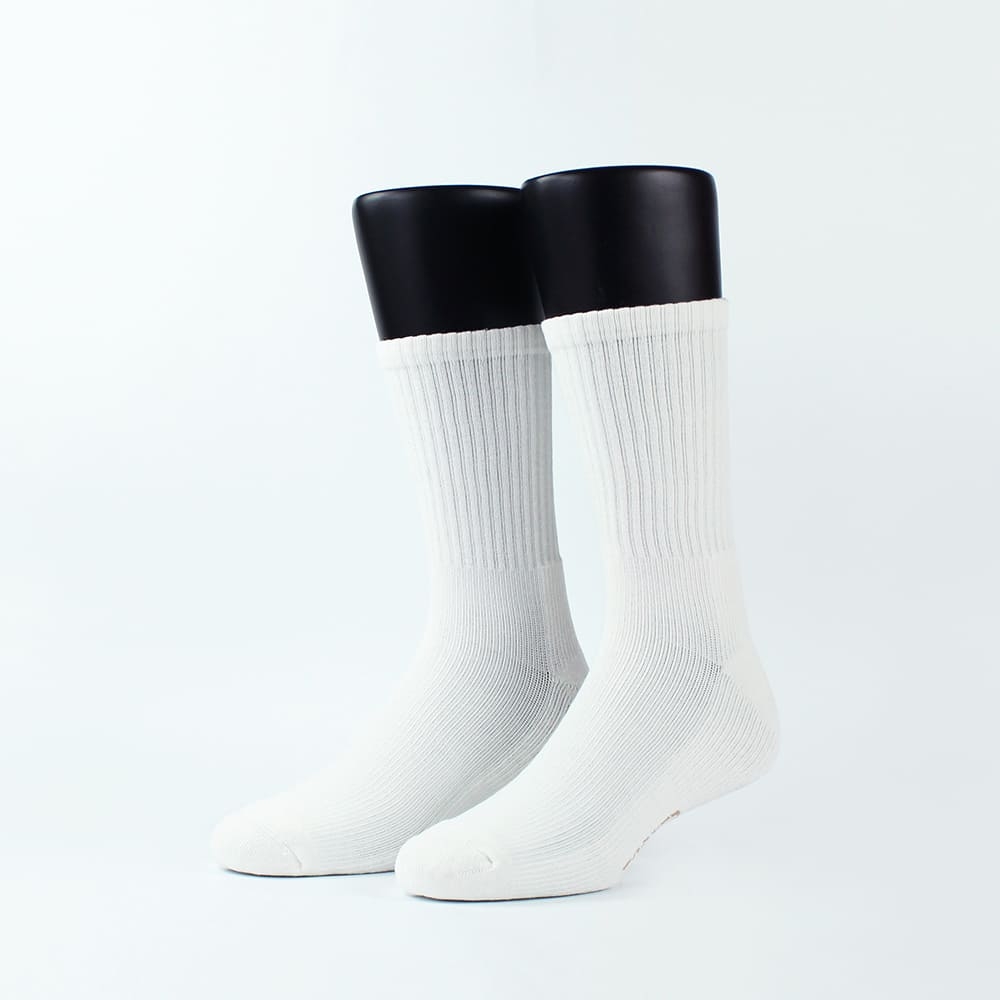 FOOTER除臭襪【男款L/XL】素面輕壓力高筒襪(T99)