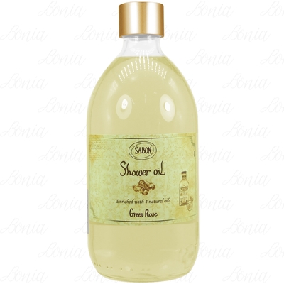 SABON 以色列綠玫瑰沐浴油(500ml)(公司貨)