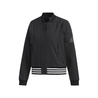 adidas 外套 3S Bomer Woven Jkt 女款