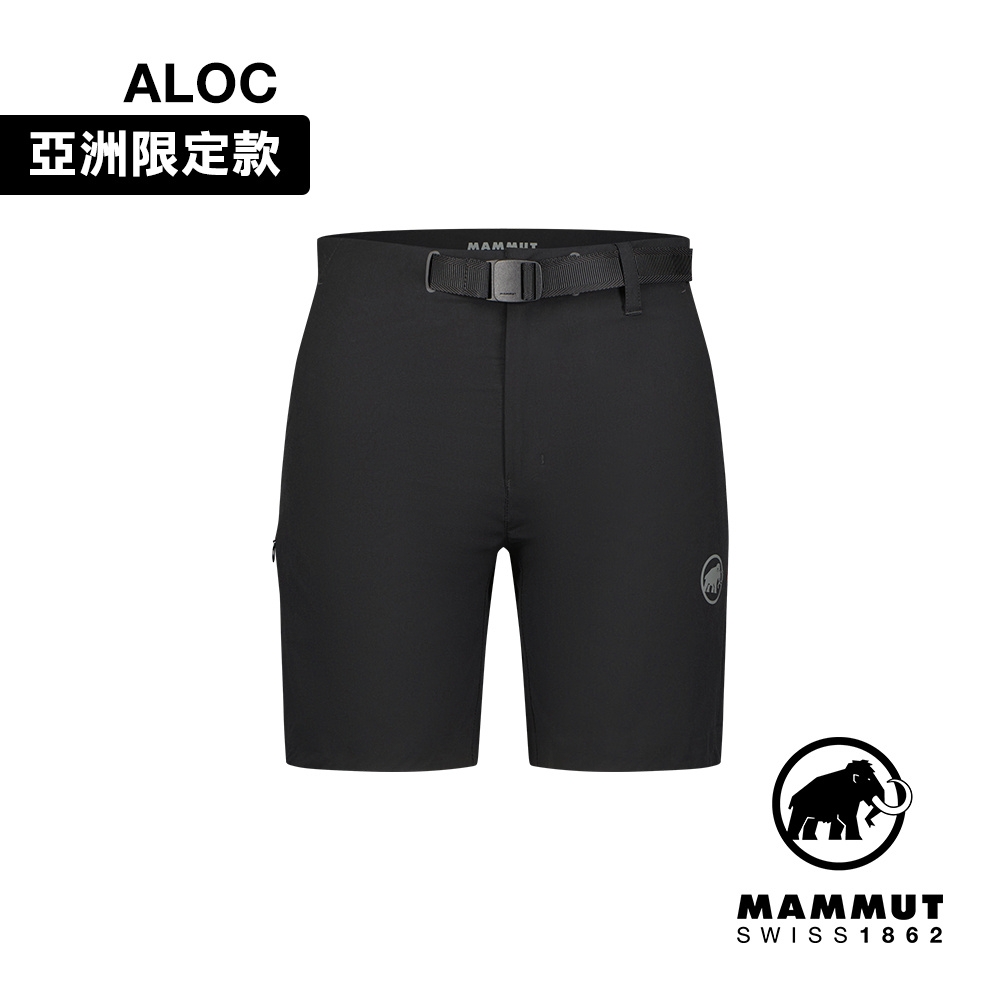 Mammut長毛象】Trekkers 3.0 Shorts AF W 健行防潑水短褲黑色女款#1023 