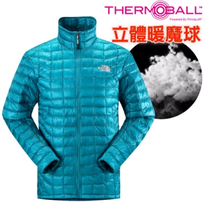 The North Face 男 超輕量暖魔球保暖外套_瓷釉藍