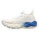 Mizuno Wave Neo Ultra [J1GD223401] 女 慢跑鞋 運動 路跑 輕量 避震 襪套式 白藍 product thumbnail 1