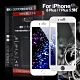 Xmart for iPhone 8 Plus 7 Plus 3D熱彎10倍硬度滿版玻璃保護貼-白 product thumbnail 2