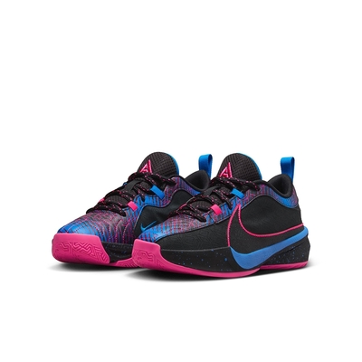 NIKE 籃球鞋 女鞋 大童 運動鞋 包覆 緩震 FREAK 5 SE GS 黑彩 FB8979-400