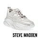 STEVE MADDEN-PRIVY 鑽面厚底武士老爹鞋-銀色 product thumbnail 1