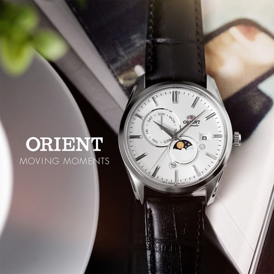 ORIENT 東方錶 Sun & Moon 系列 日月相機械錶 送禮推薦-41.5mm RA-AK0310S