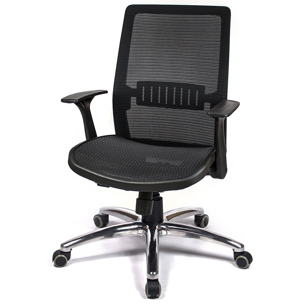 Aaronation 愛倫國度 全網布低背頭枕護腰電腦椅辦公椅(AM-842)
