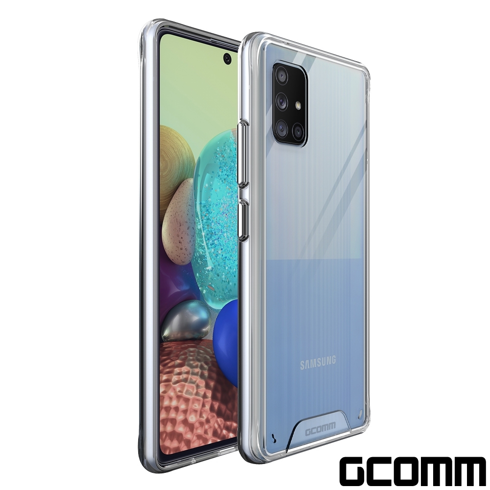 GCOMM Galaxy A71 5G 晶透軍規防摔殼 Crystal Fusion