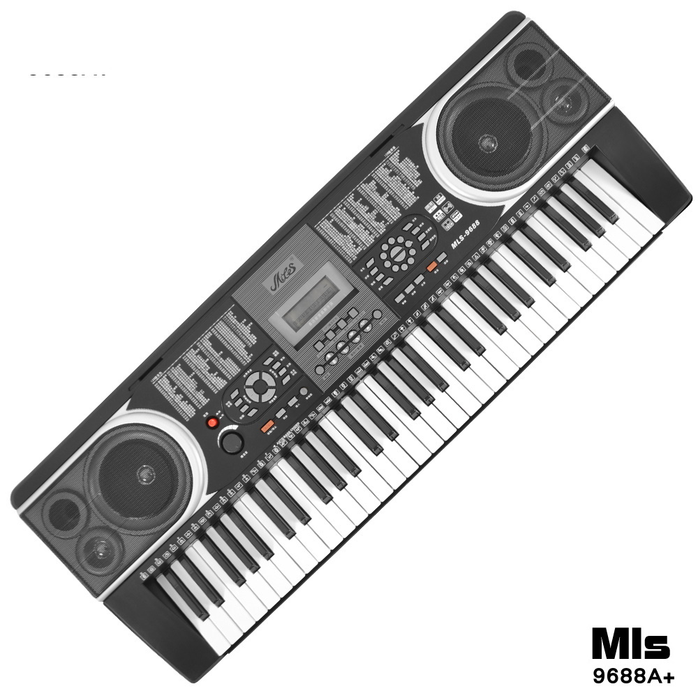 進階版專業61鍵電子琴+琴袋(MLS-9688A)