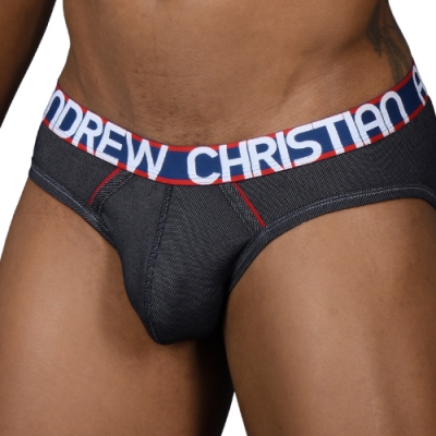 美國Andrew Christian Denim Brief 牛仔風格三角內褲