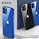 【DAYA】iPhone12 Pro 6.1吋 直邊金屬質感邊框 矽膠手機保護殼套 product thumbnail 1