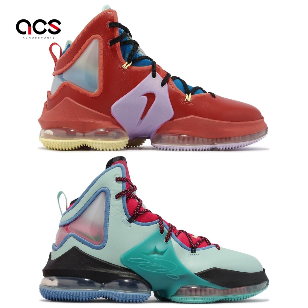 Nike 籃球鞋Lebron XIX 綠紅The Map 男鞋鴛鴦19 氣墊LBJ DQ7548-600