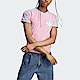 Adidas Pride 3s Tee IU0052 男 短袖 上衣 T恤 亞洲版 休閒 復古 聯名 撞色 粉 藍 product thumbnail 1