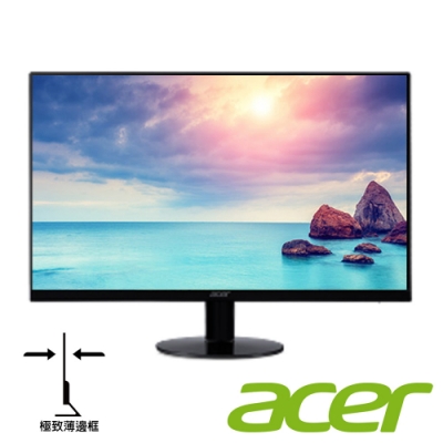 Acer SA240Y Abi 24型 IPS 薄邊框電腦螢幕(福利品)