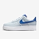 NIKE WMNS AIR FORCE 1 07 女休閒鞋-藍白-FN7185423 product thumbnail 1