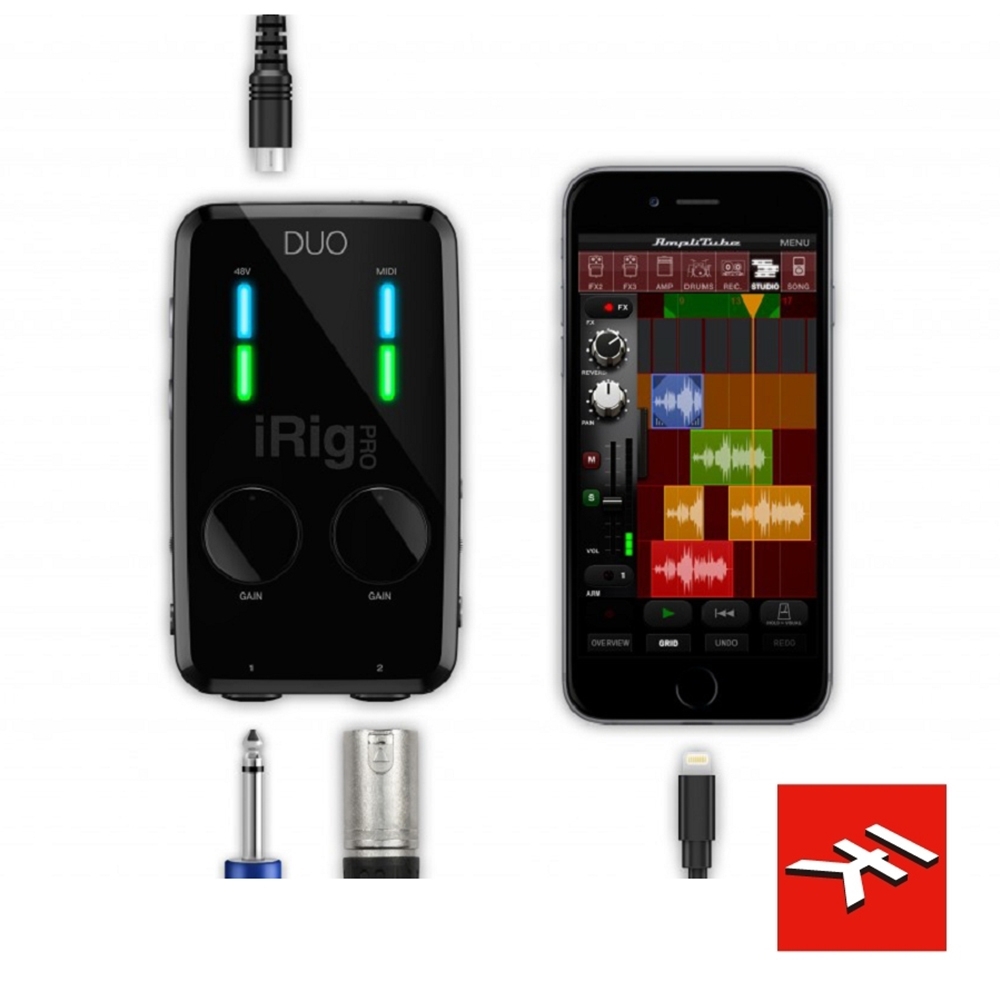 IK Multimedia iRig PRO DUO行動錄音介面