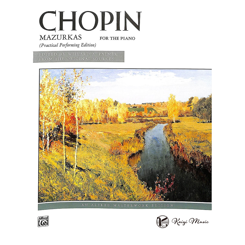 【凱翊︱AF】蕭邦：馬祖卡舞曲(完整) 鋼琴樂譜Chopin: Mazurkas (Complete) Piano Book