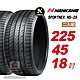 【NANKANG 南港輪胎】SPORTNEX NS-25 225/45R18 安靜耐磨輪胎汽車輪胎2入組-(送免費安裝) product thumbnail 1