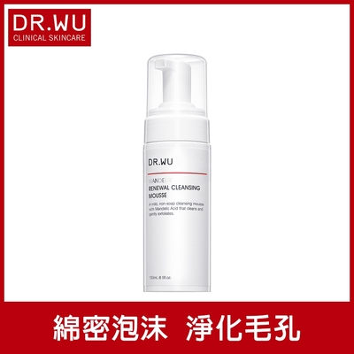 DR.WU杏仁酸煥膚潔顏慕斯150mL