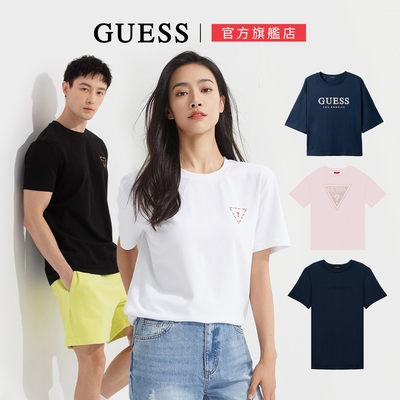 【時時樂限定】 GUESS 熱銷款限量簡約風短T(多款選)