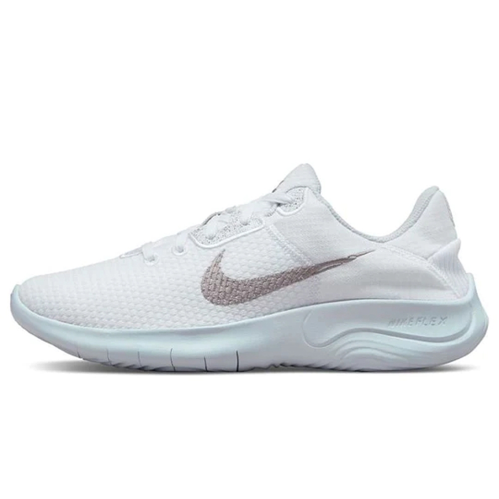 NIKE 慢跑鞋女鞋運動鞋緩震W FLEX EXPERIENCE RN 11 NN 白DD9283-100