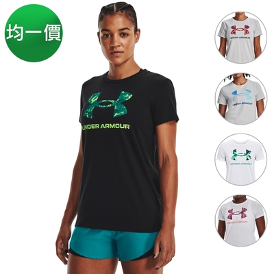 【UNDER ARMOUR】UA 女 排汗快乾運動短T-Shirt-多款均一價