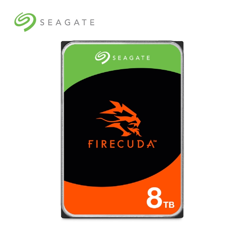 Seagate FireCuda 8TB 3.5吋桌上型高效硬碟（ST8000DX001）