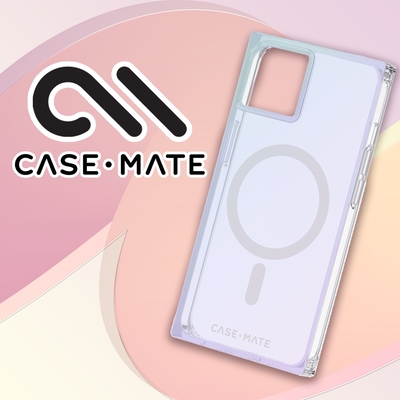 美國 CASE·MATE iPhone 14 Pro Max Blox 環保抗菌防摔超方殼MagSafe版 - 彩虹雷射