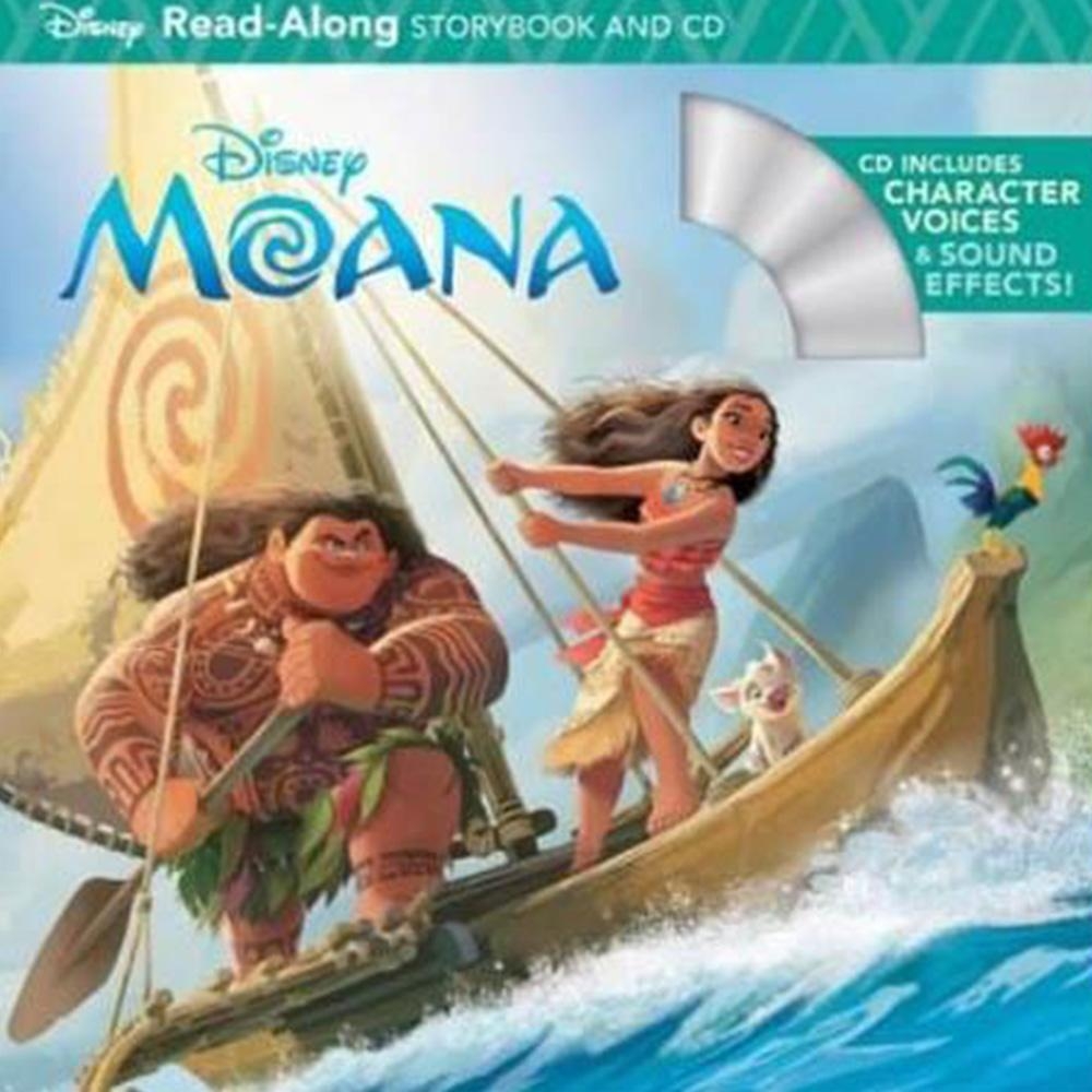 Moana 海洋奇緣有聲讀本(CD一入) | 拾書所