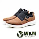 W&M 皮質彈性帶直套式運動休閒鞋 男鞋 - 棕(另有黑) product thumbnail 1