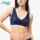 sloggi NEW ZERO FEEL SOFT BRA 全新零感系列後扣式V領內衣 普魯士藍 product thumbnail 1