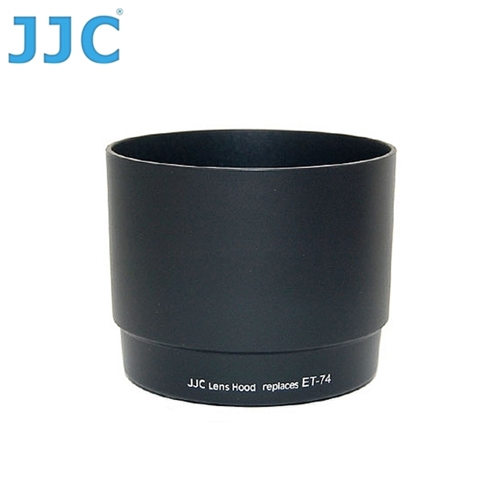 JJC副廠Canon遮光罩LH-74(圓筒型;黑色;相容佳能原廠ET-74遮光罩)適EF 70-200mm F4L IS USM小小黑