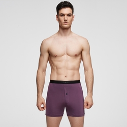 DADADO-黑標系列 4L寬鬆四角男內褲(紫) 超細纖維-GK9234UK