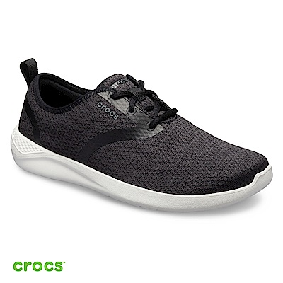 Crocs 卡駱馳 (男鞋) LiteRide男士繫帶鞋 205678-066