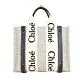 【時時樂限定】Chloé Woody tote bag帆布托特包(小號/任選) product thumbnail 4
